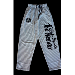 bodybuilding pants white -...